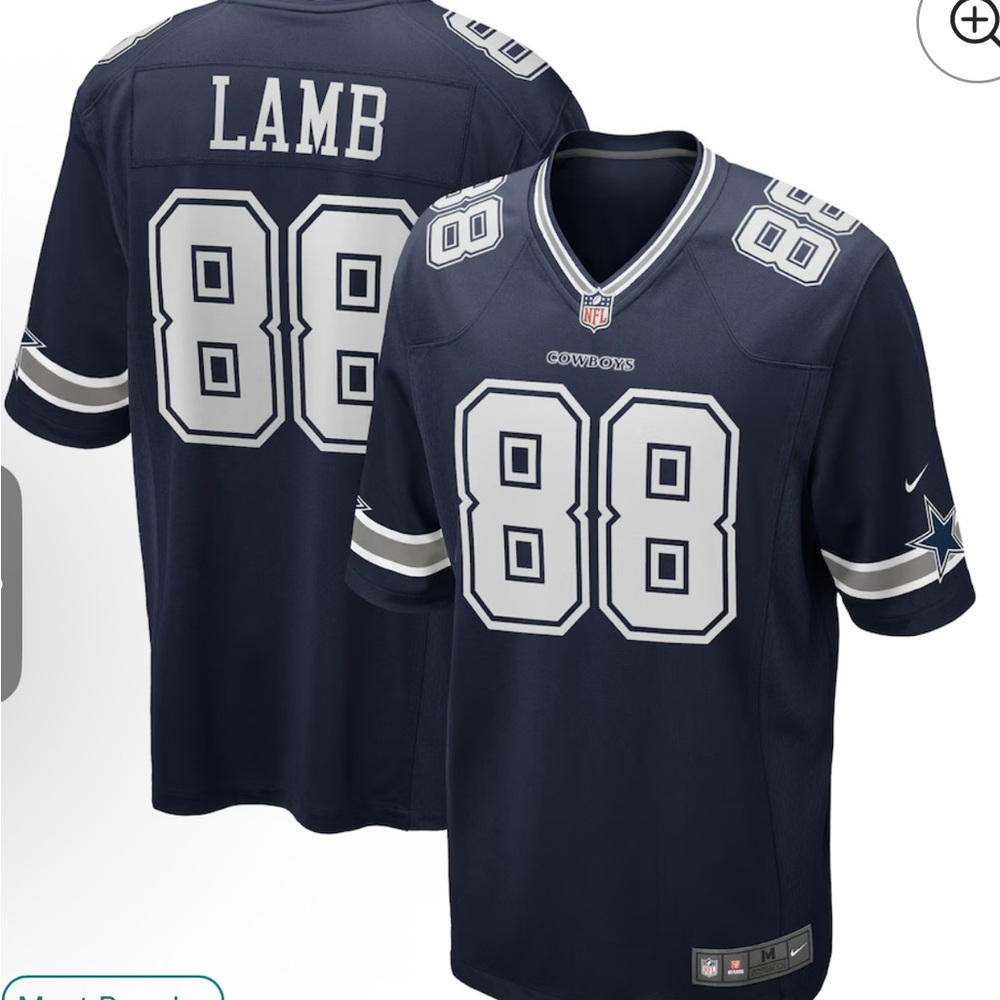 NWT Nike Dallas Cowboys Jersey Lamb Size S